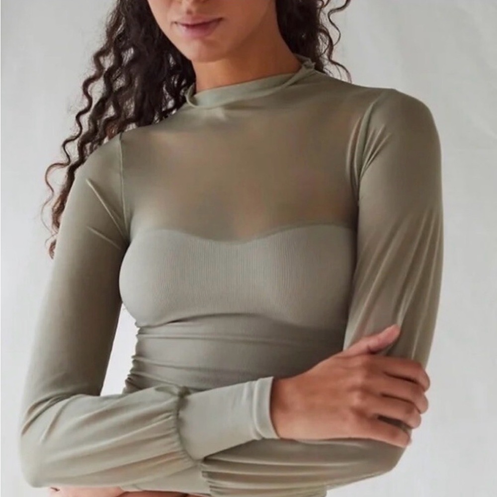 Free People Light Up Layering Top